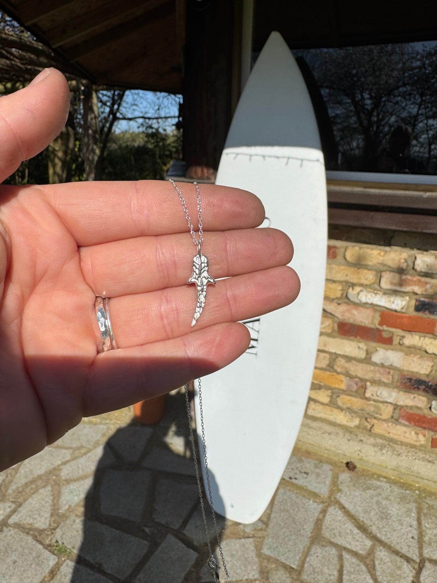 Whale shark necklace
