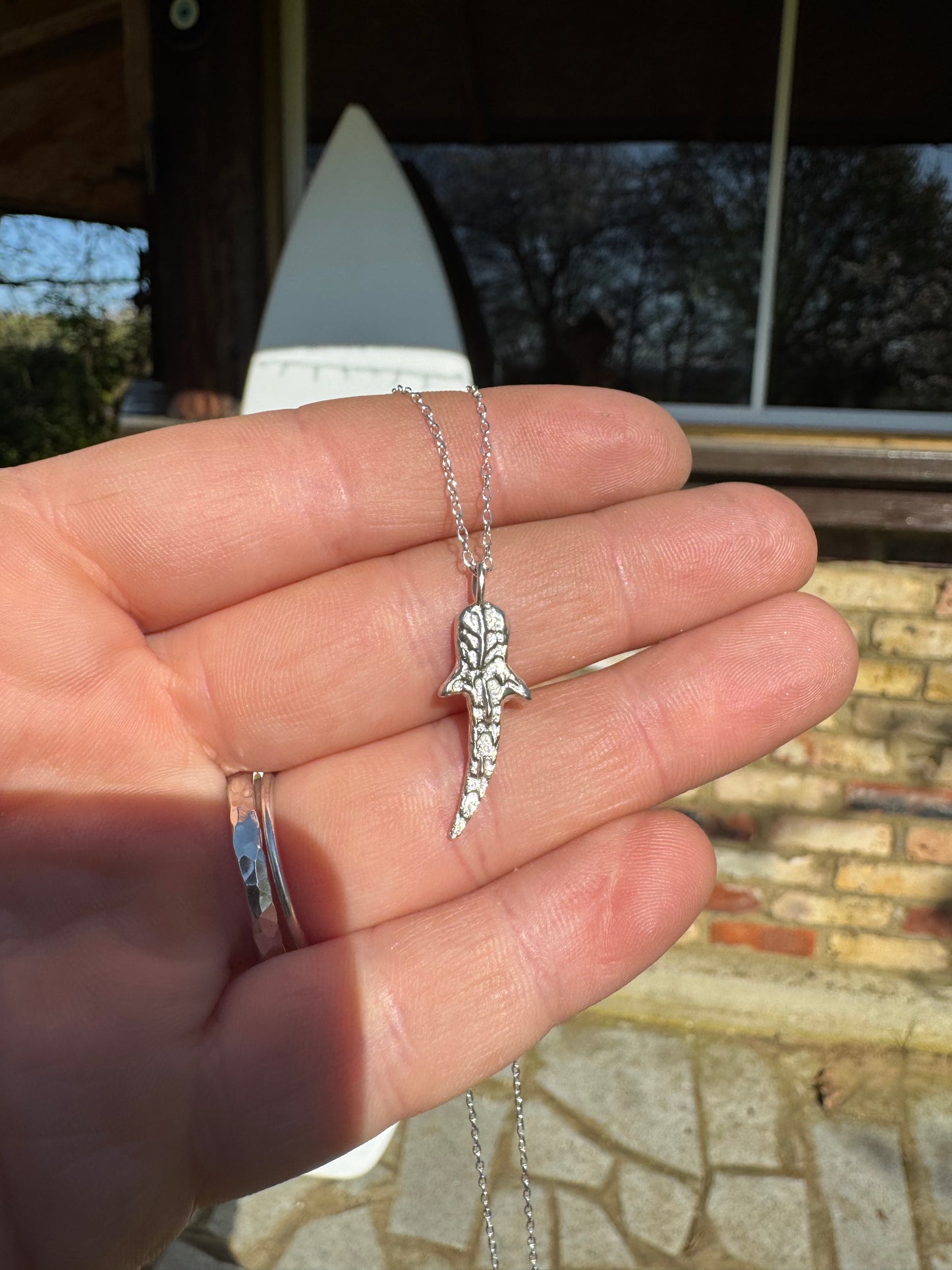 Whale shark necklace