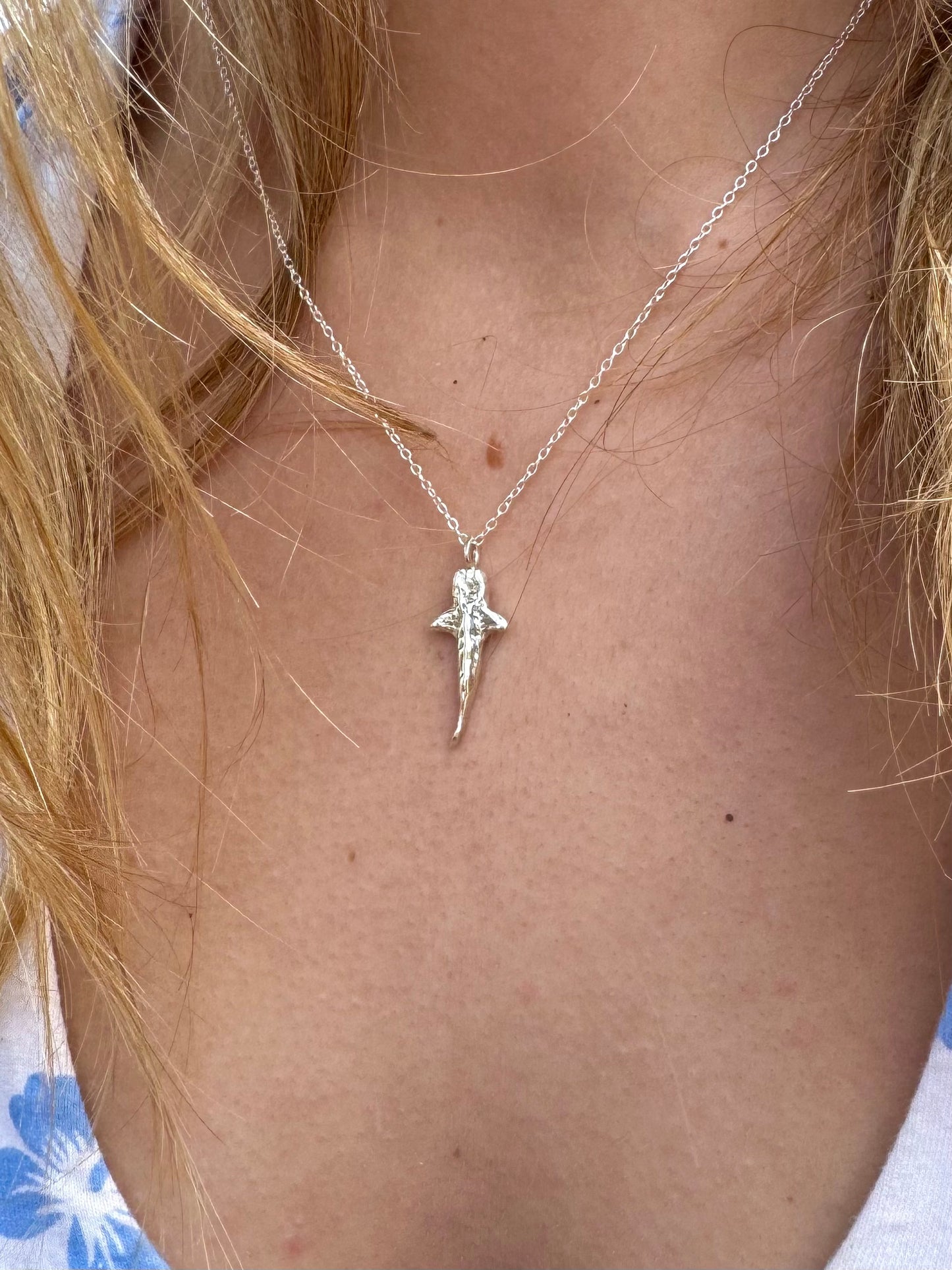 Mini whale shark necklace