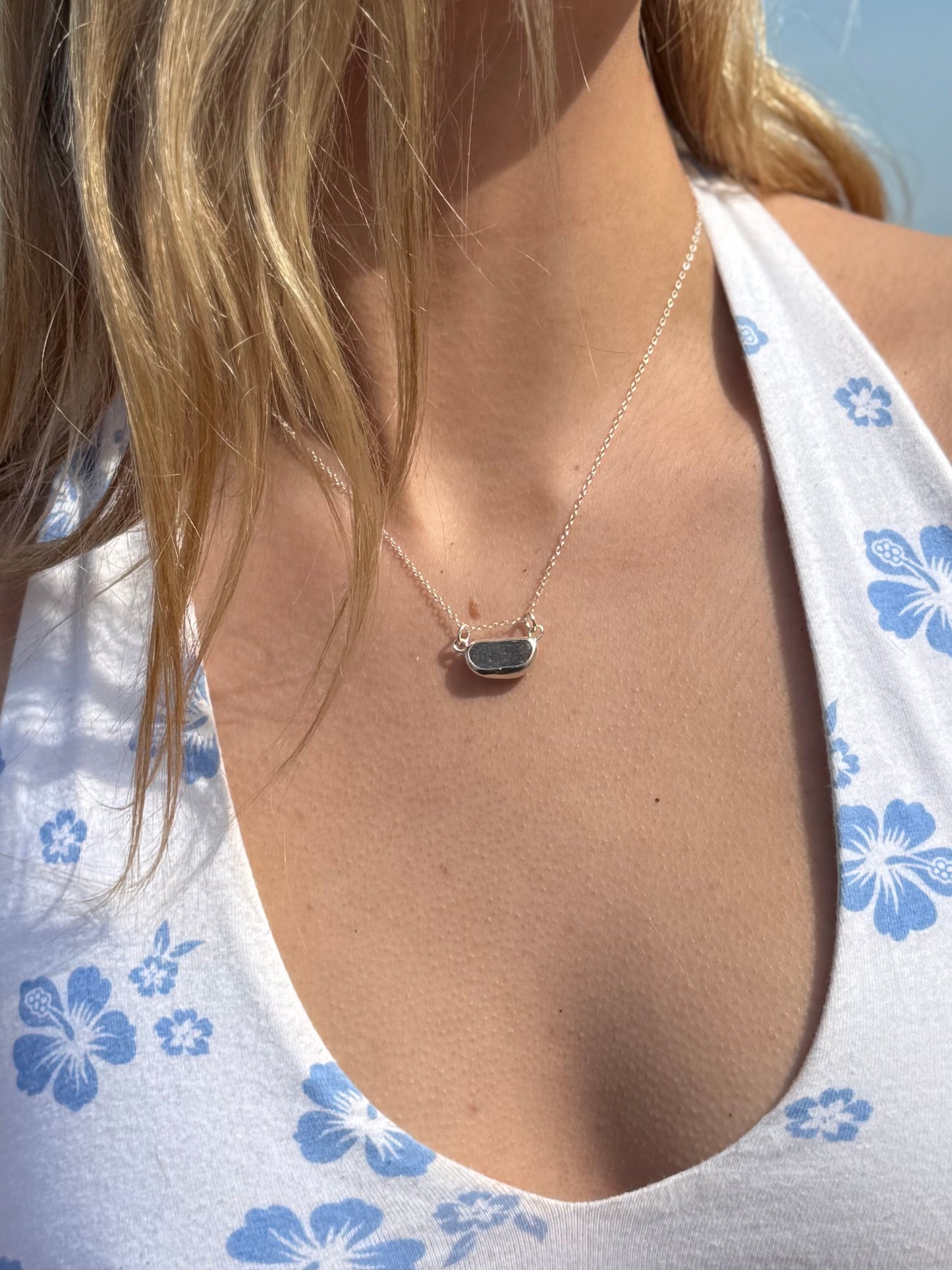 Seaglass necklace