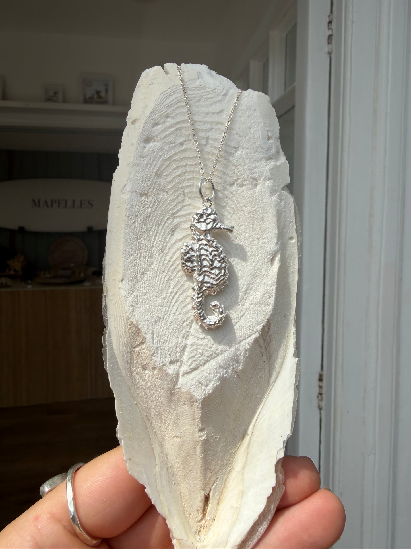 Seahorse necklace