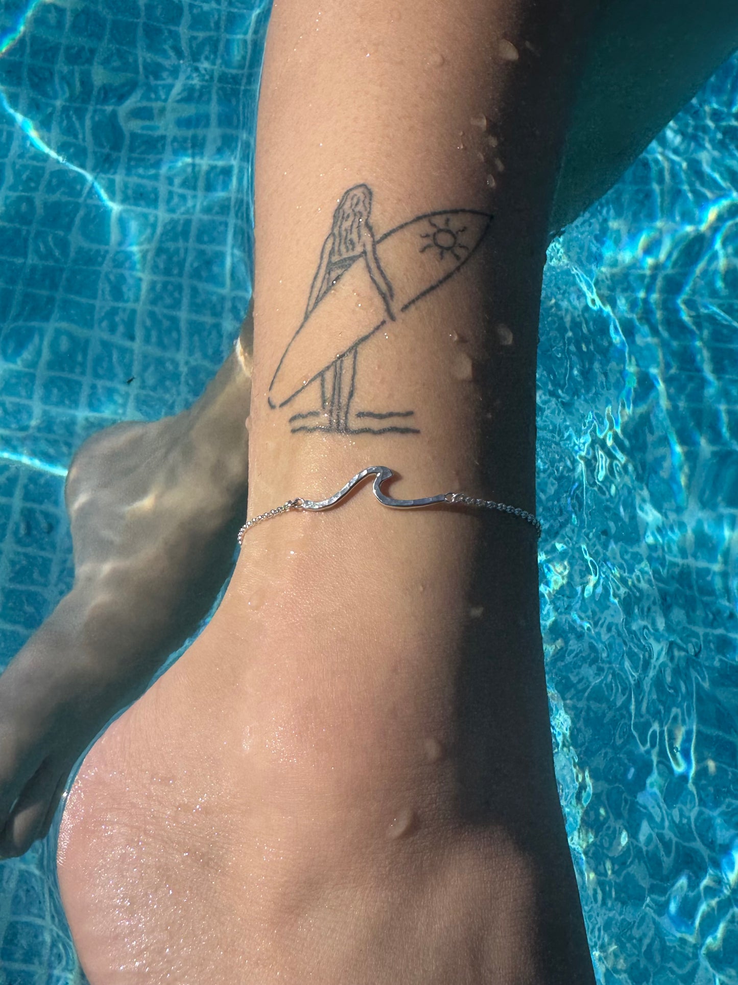 wave anklet
