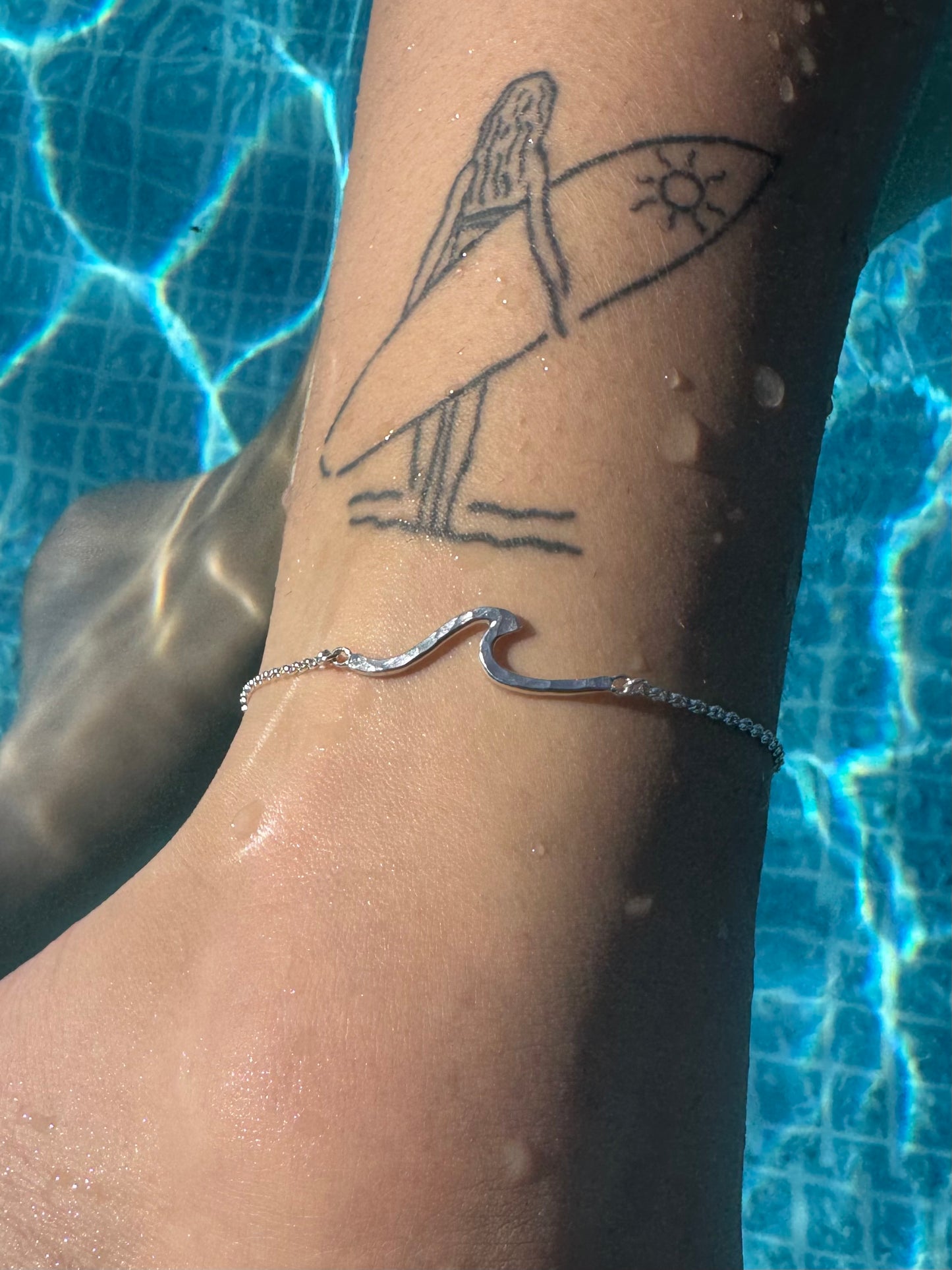 wave anklet