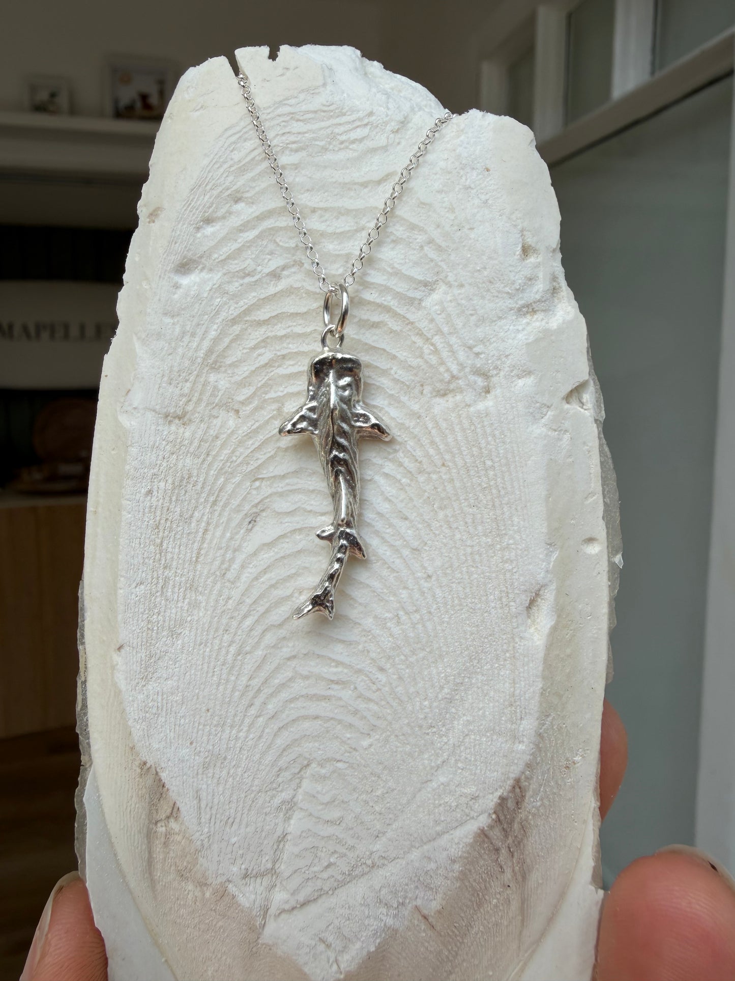 Mini whale shark necklace