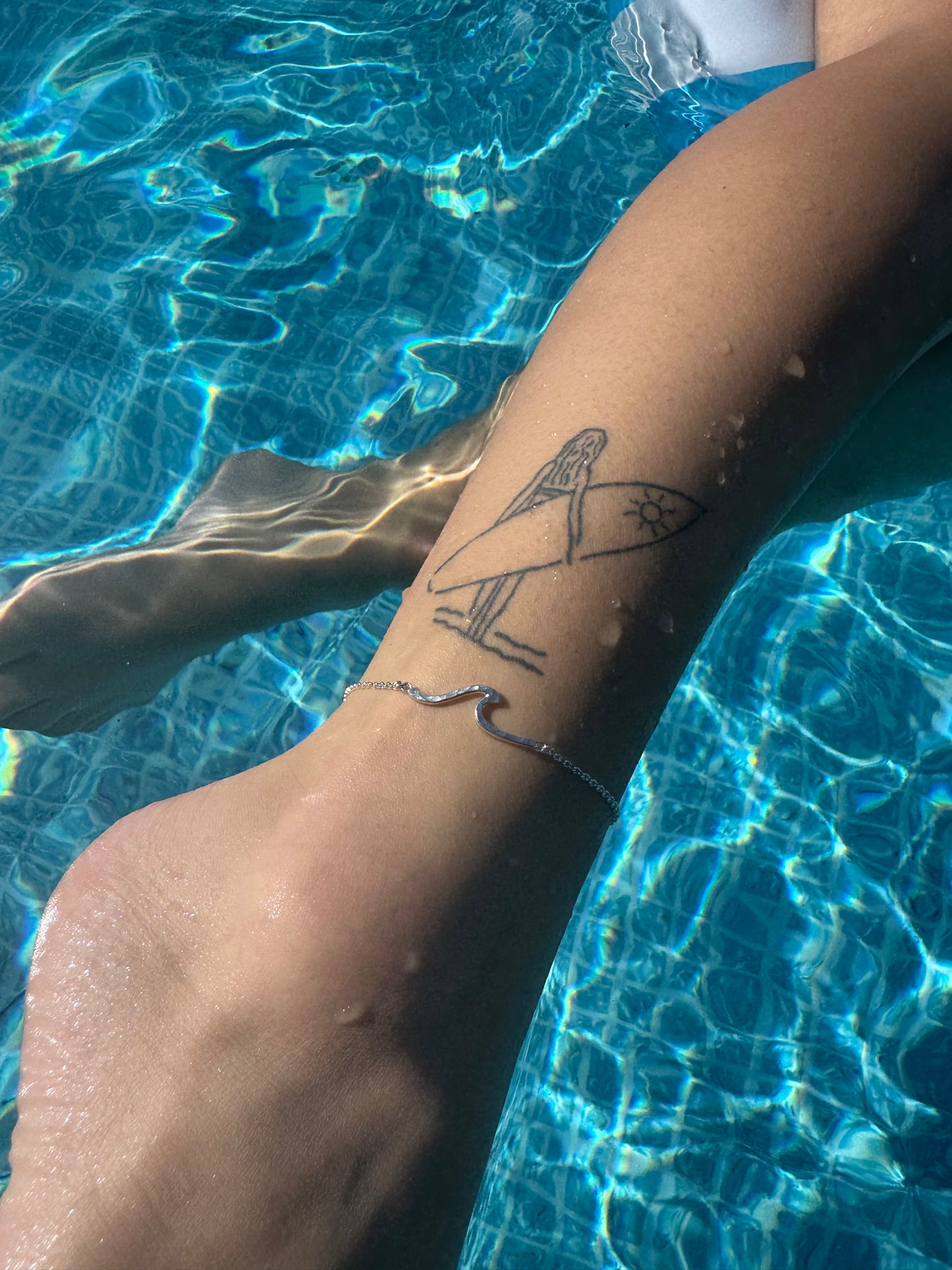 wave anklet
