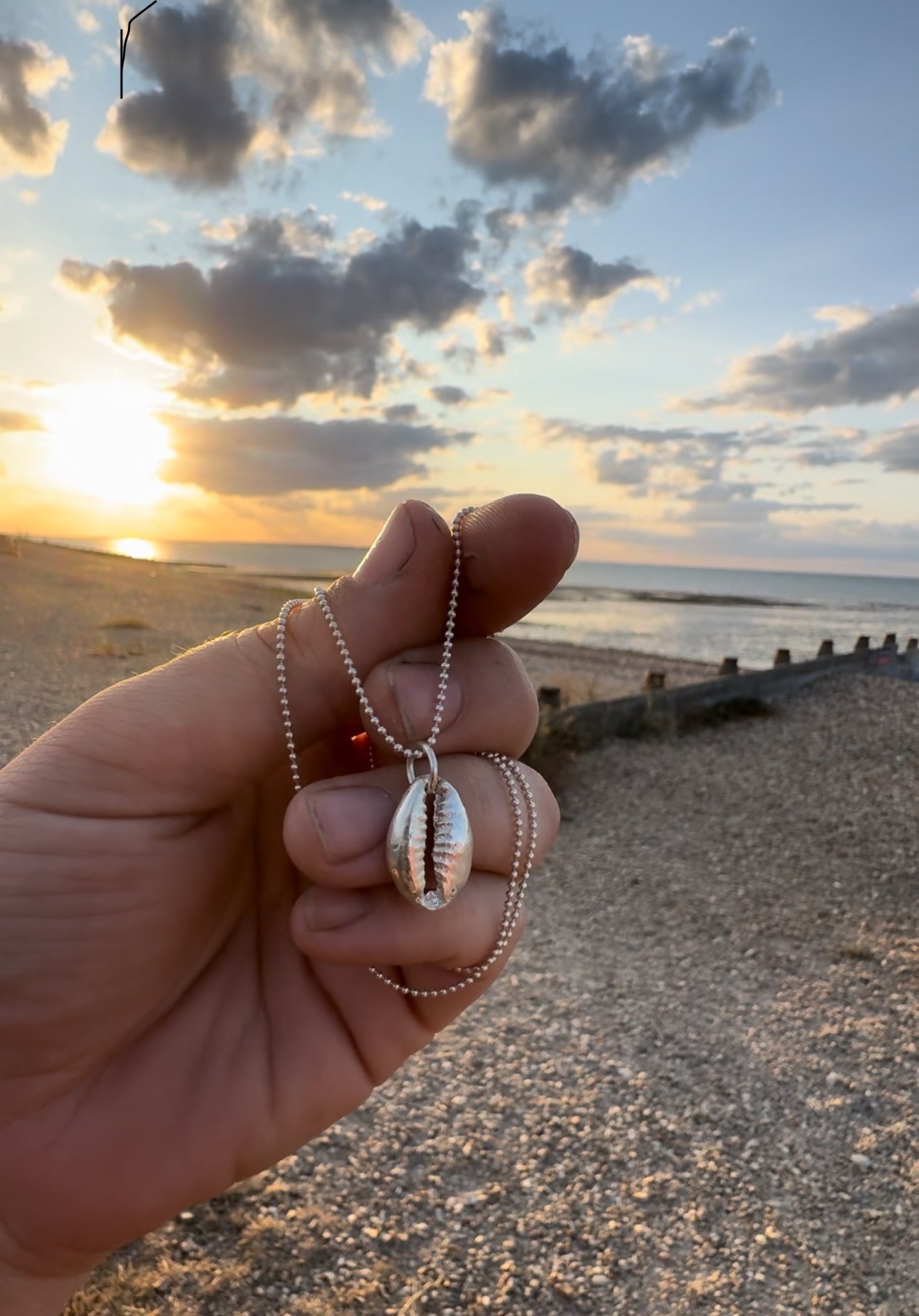 Cowry shell necklace