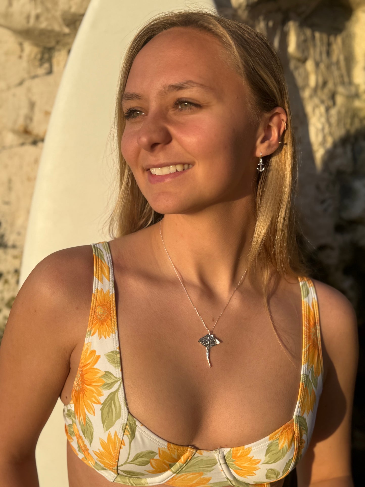 Sting ray necklace