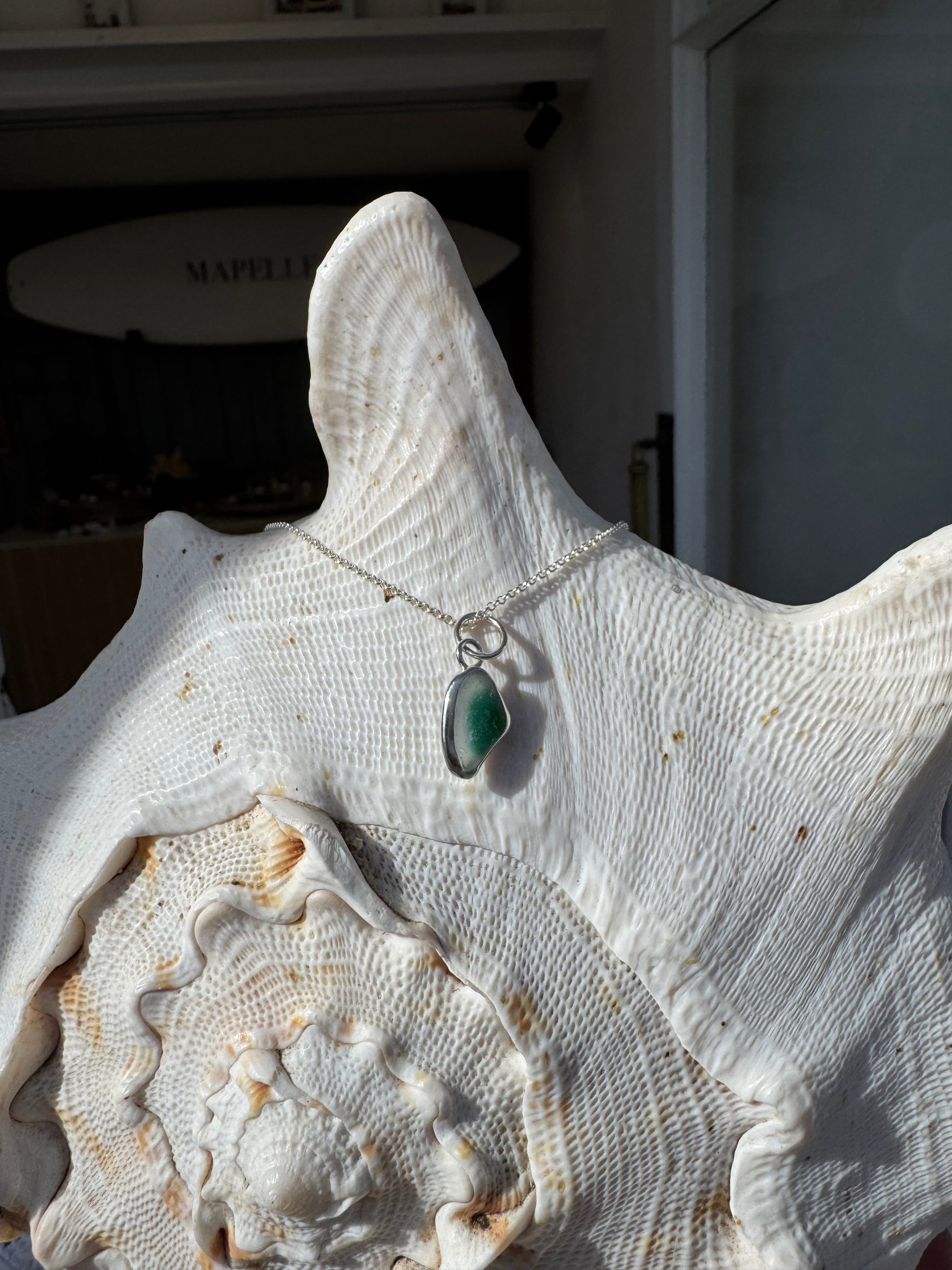 Handmade sterling silver multiclass necklace